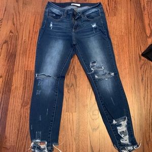 cello jeans ripped
